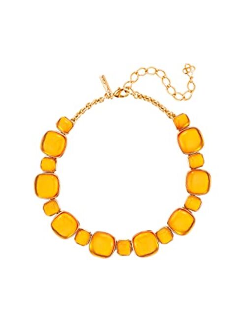 Oscar de la Renta Baroque Geometric Necklace