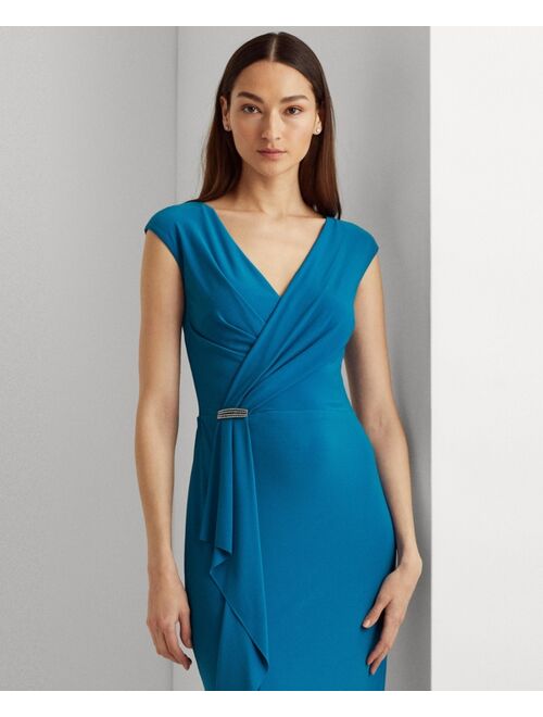 Polo Ralph Lauren Ruffle-Trim Jersey Gown