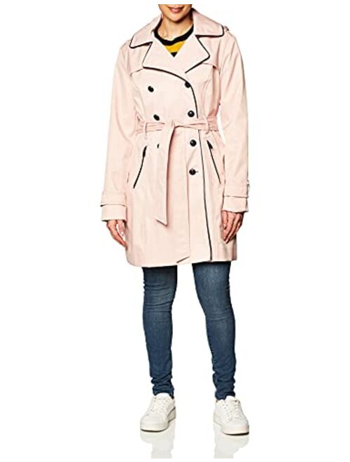 GUESS Women's Double Breasted Trenchcoat