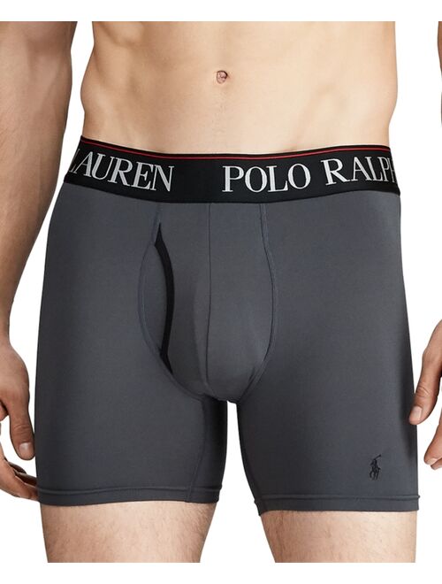 Polo Ralph Lauren Men's 3-Pk. 4-D Flex Cool Microfiber Boxer Briefs