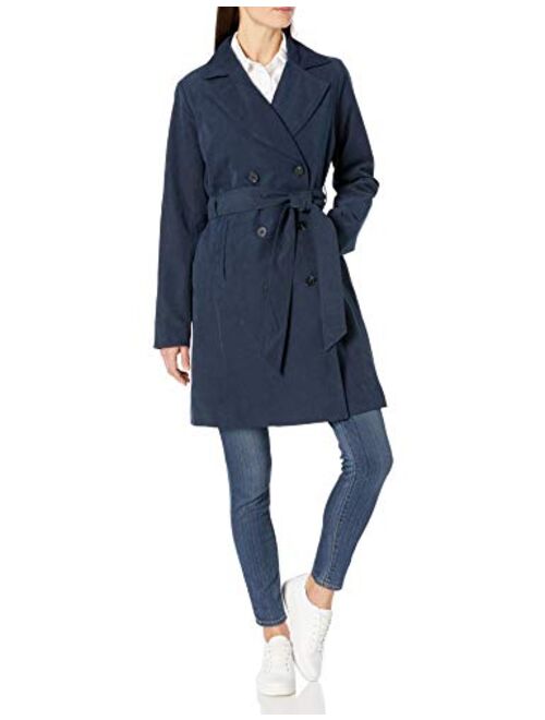 Amazon Essentials Women's Relaxed-Fit Water-Resistant Trench Coat