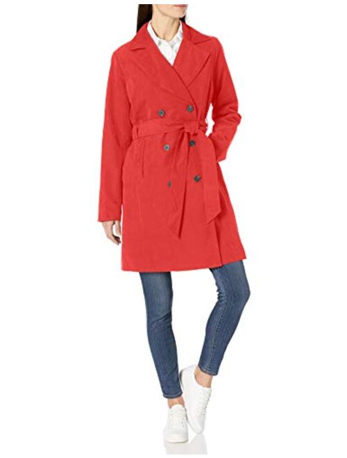 Amazon Essentials Women's Relaxed-Fit Water-Resistant Trench Coat