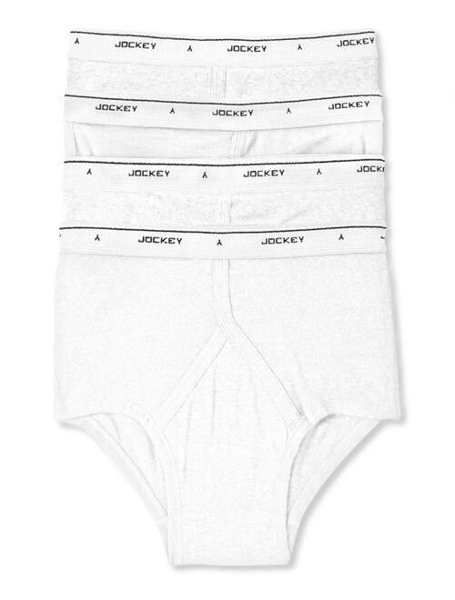 Jockey Men's Classic Collection Full-Rise Briefs 4-Pack