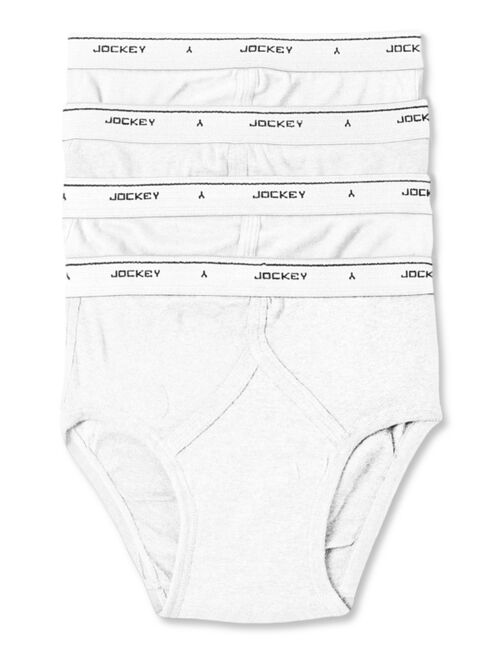 Jockey Men's Classic Low-Rise Briefs, Pack of 4