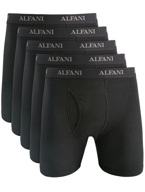 Alfani Men's 5-Pk. Boxer Briefs, Created for Macy's