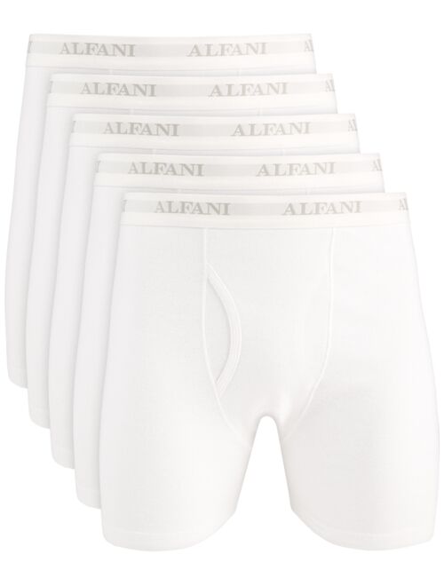 Alfani Men's 5-Pk. Boxer Briefs, Created for Macy's