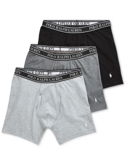 Men's 3-Pk. Classic Stretch Boxer Briefs