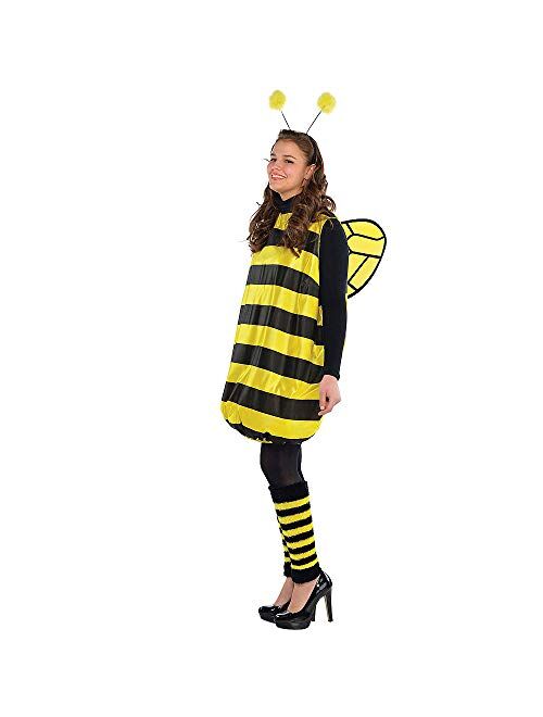 amscan Darling Bee Halloween Costume for Women, Plus Size, with Included Accessories