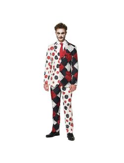 Men's Suitmeister Halloween Red Clown Suit