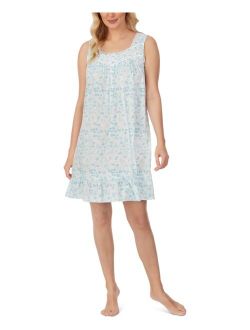 Eileen West Printed Cotton Nightgown