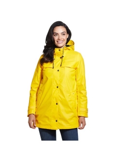 Women's Weathercast Hooded Rain Slicker Jacket