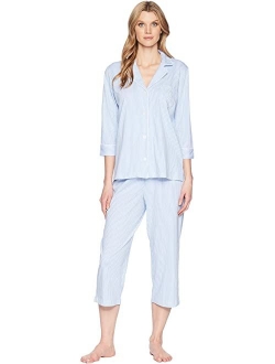 Essentials Bingham Knits Capri PJ Set