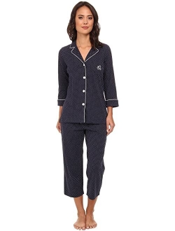 Essentials Bingham Knits Capri PJ Set