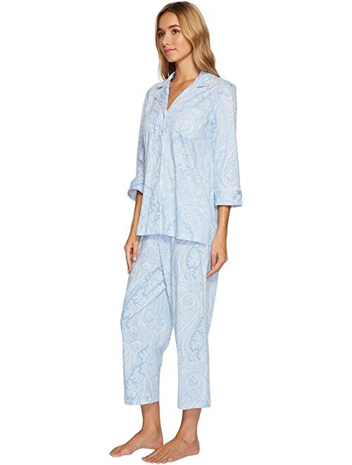 Polo Ralph Lauren Essentials Bingham Knits Capri PJ Set