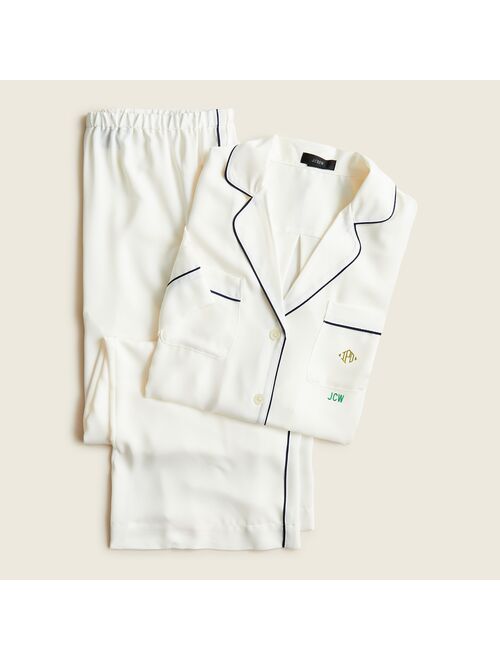 J.Crew Easy-luxe eco short-sleeve pajama set