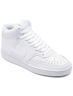 Women's Court Vision Mid Casual Sneakers from Finish Line