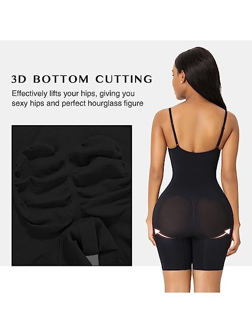 Buy Feelingirl Butt Lifter Bodysuit Body Shaper Tummy Control Shapewear Thigh Slim Online 