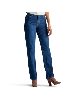 Relaxed Fit Straight-Leg Jeans