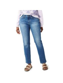 Sonoma, Jeans, Nwt Womens Sonoma Goods For Life Supersoft Midrise  Straightleg Jeans
