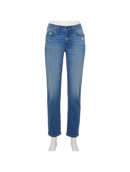 Buy Women's Sonoma Goods For Life® Straight-Leg High-Waisted Curvy Jeans  online