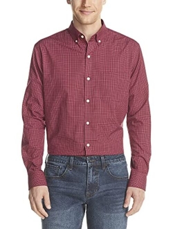 Men's Wrinkle Free Long Sleeve Button Down Shirt