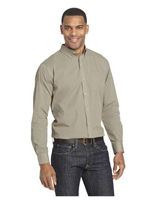 Buy Van Heusen Men's Wrinkle Free Long Sleeve Button Down Shirt