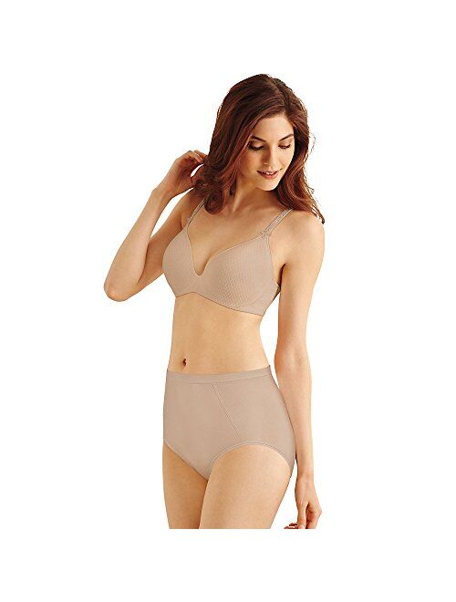 Bali Women's  Extra Firm Tummy-Control Seamless Brief Underwear 2 Pack X245