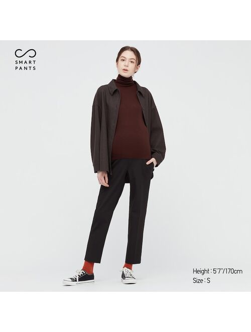 Uniqlo WOMEN MATERNITY SMART 2-WAY STRETCH SOLID ANKLE-LENGTH PANTS (ONLINE EXCLUSIVE)