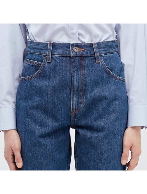 uniqlo u regular fit straight jeans