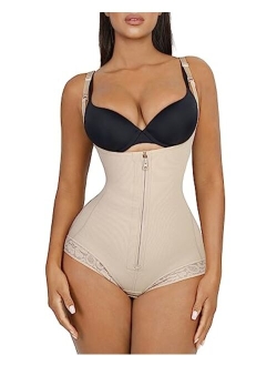 Fajas Colombianas Shapewear for Women Tummy Control Post Surgery Compression Garment Body Shaper Girdle