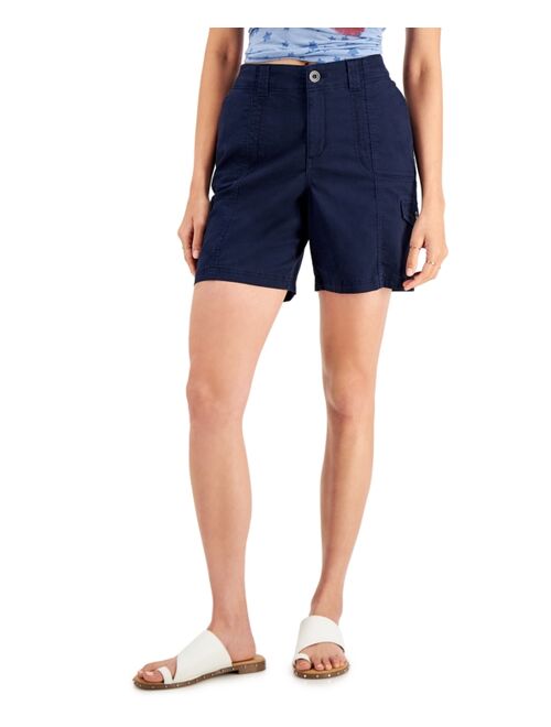 Style & Co Comfort-Waist Cargo Shorts, Created for Macy's