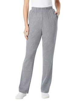 Women's Plus Size 7-Day Knit Straight Leg Pant