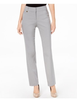 JM Collection Regular and Short Length Curvy-Fit Straight-Leg Pants, Created for Macy's