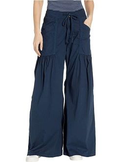 XCVI Willow Wide Leg Stretch Poplin Pants