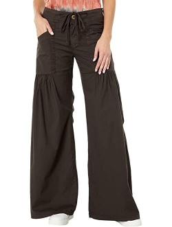 XCVI Willow Wide Leg Stretch Poplin Pants