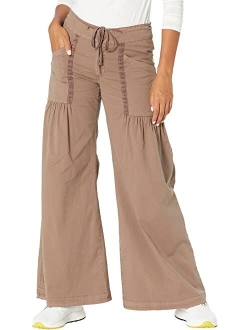 XCVI Willow Wide Leg Stretch Poplin Pants