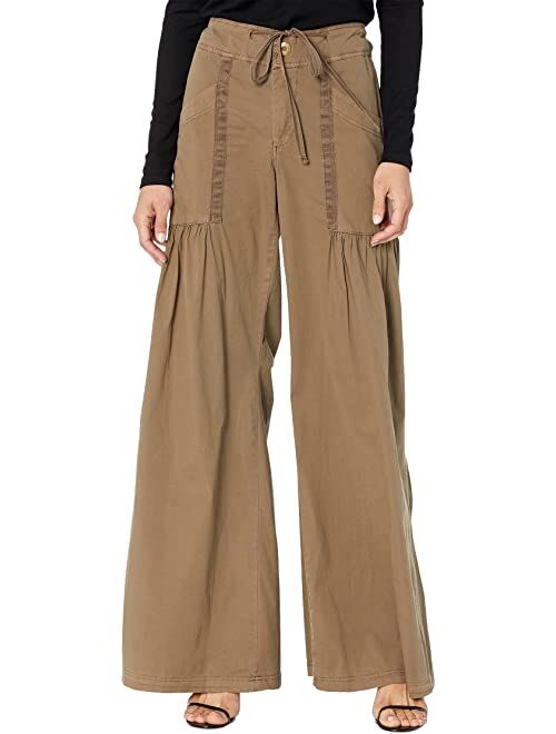 XCVI Willow Wide Leg Stretch Poplin Pants