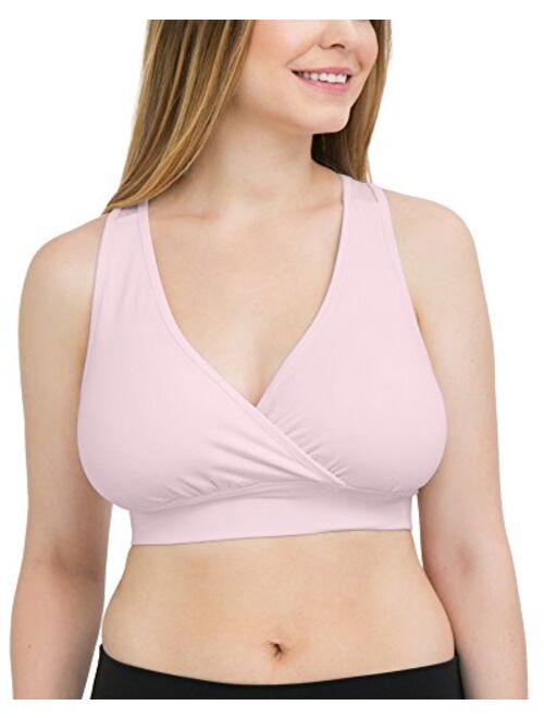 Kindred Bravely French Terry Racerback Nursing Sleep Bra for Maternity/Breastfeeding