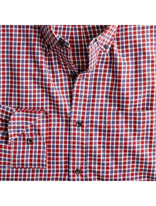 J.Crew Brushed twill shirt in plaid