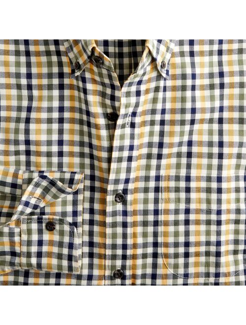 J.Crew Brushed twill shirt in plaid