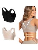 Buy LELEBEAR Goldies Bra for Seniors, Front Buckle Strong Support
