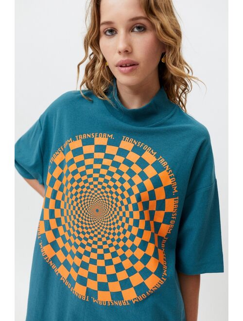 Urban outfitters UO New Wave Mock Neck Tee