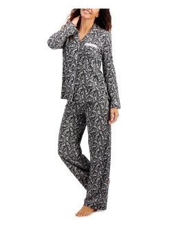 Soft Brushed Cotton Pajama Set, Created for Macy's