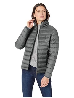 Women's Lightweight Long-Sleeve Full-Zip Water-Resistant Packable Puffer Jacket