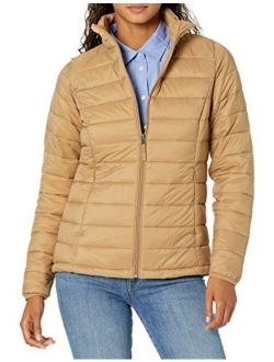 Women's Lightweight Long-Sleeve Full-Zip Water-Resistant Packable Puffer Jacket