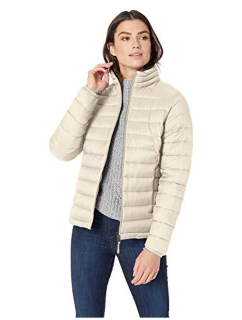 Amazon Essentials Women's Lightweight Long-Sleeve Full-Zip Water-Resistant Packable Puffer Jacket