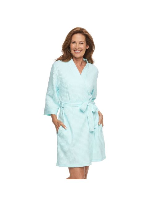 Women's Croft & Barrow® Waffle Texture Robe