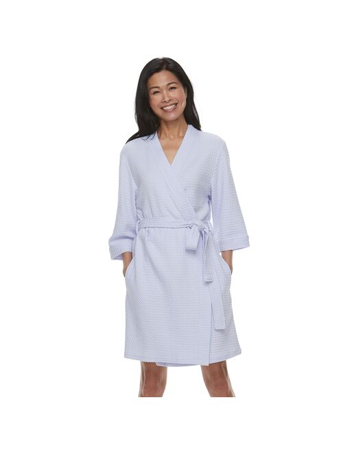 Women's Croft & Barrow® Waffle Texture Robe