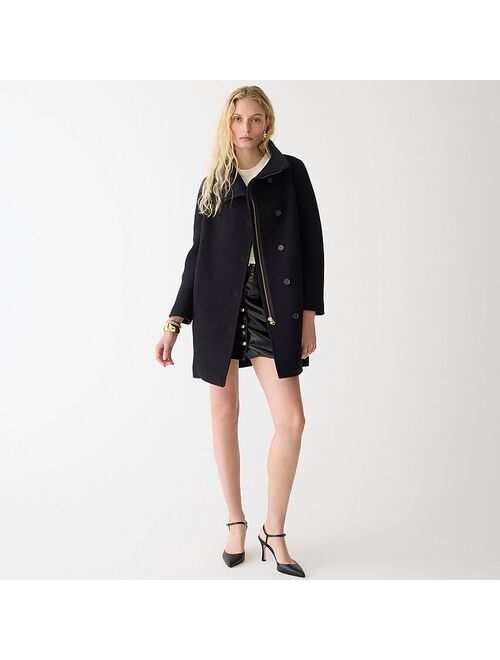 J.Crew Villa coat in Italian stadium-cloth wool