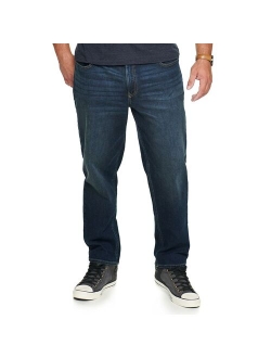 Big & Tall Sonoma Goods For Life Straight-Leg Flexwear Jeans